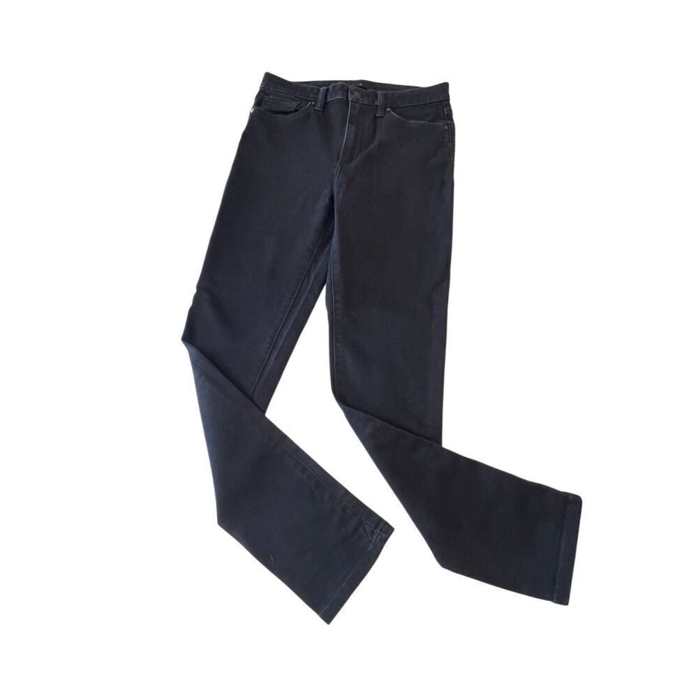 Joe's Jeans Women's Mid Rise Stretch Denim Skinny Leg Jeans Black Size 28